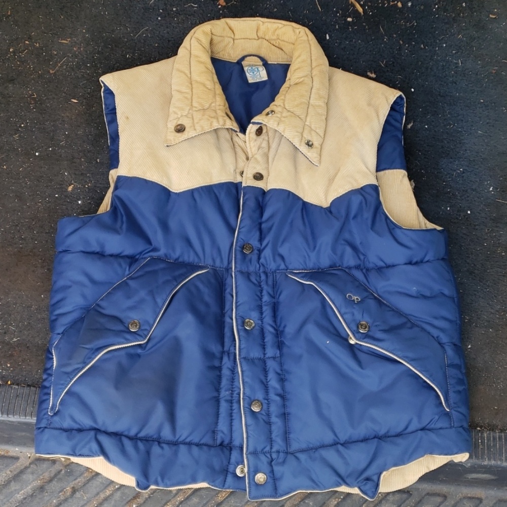 Vintage 80's surf style vest